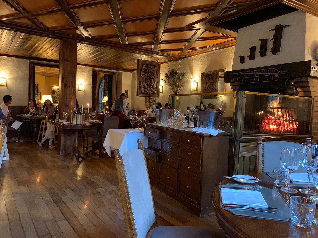 Auberge du Raisin restaurant in Cully, Switzerland