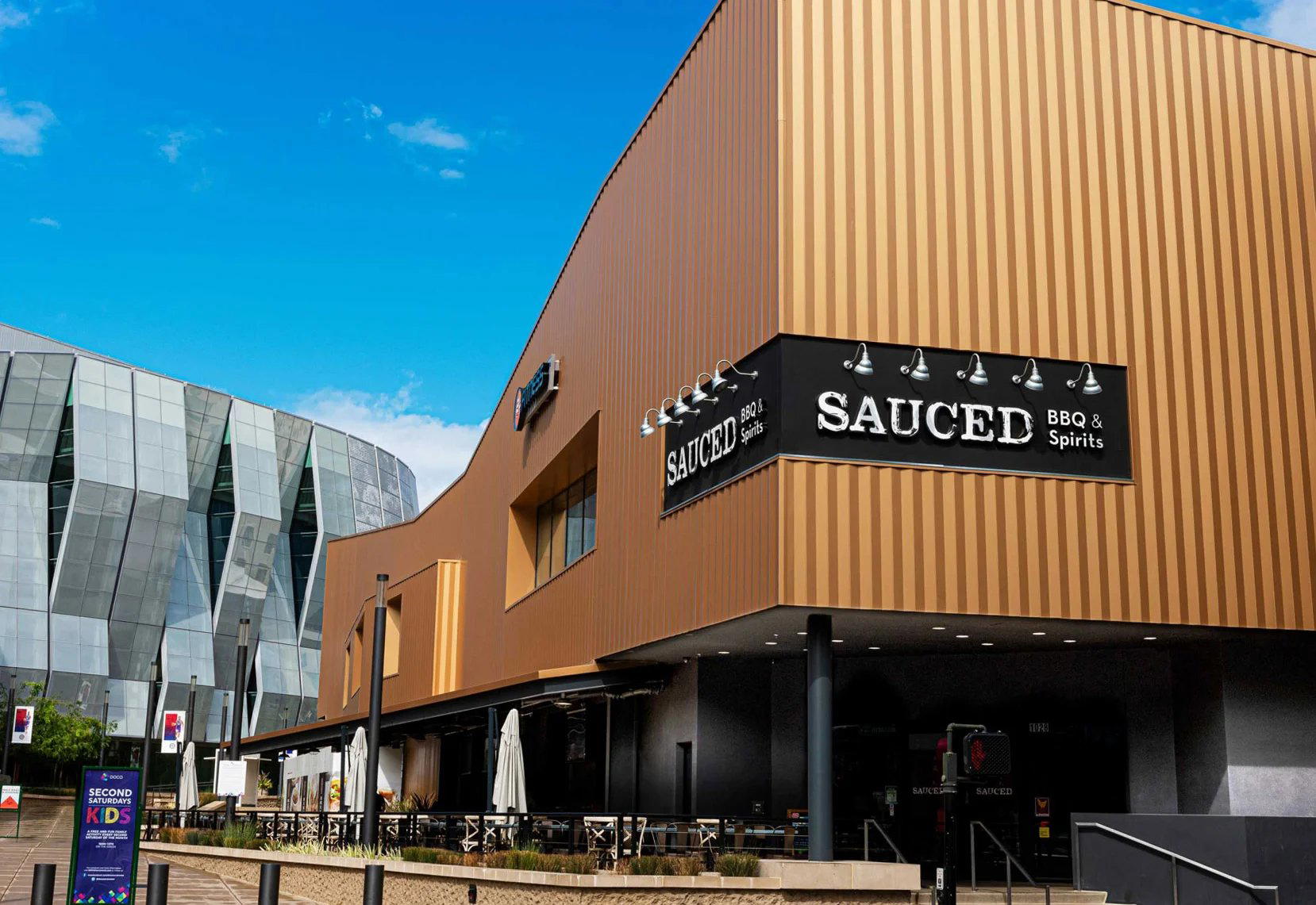 Sauced BBQ & Spirits restaurant in Sacramento, United States