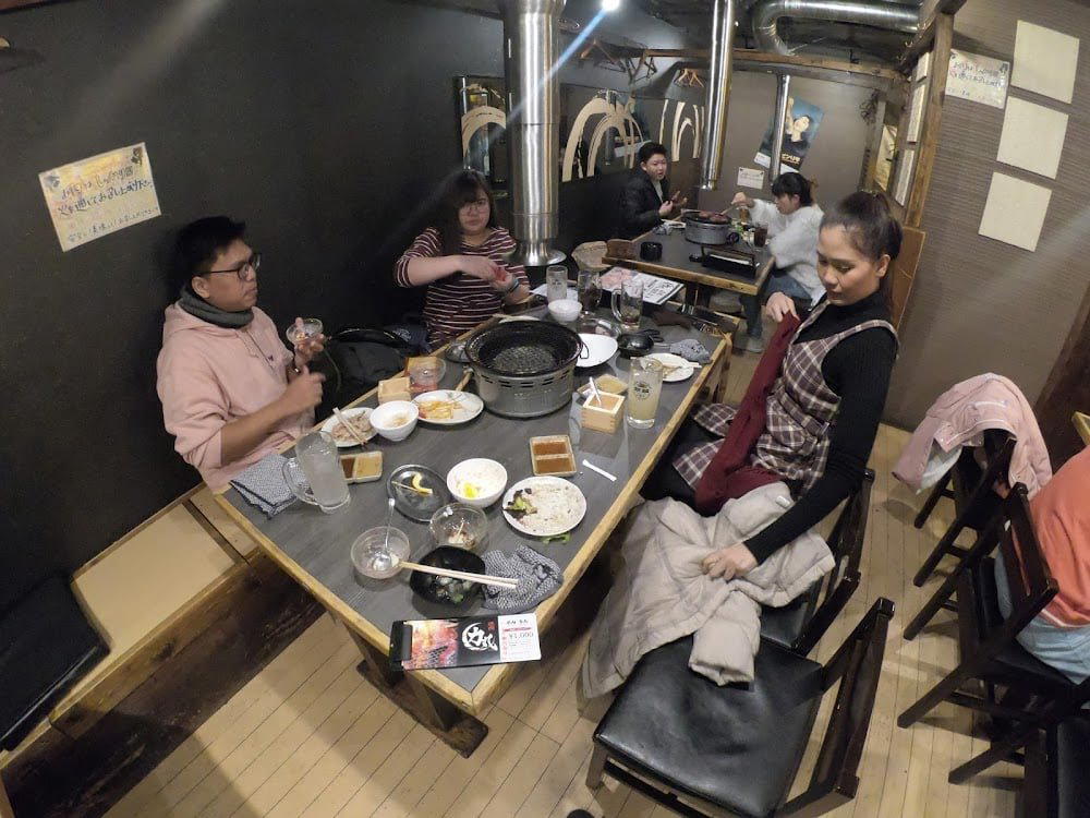 Yakiniku Rikimaru Sennichimae restaurant in Osaka Shi, Japan