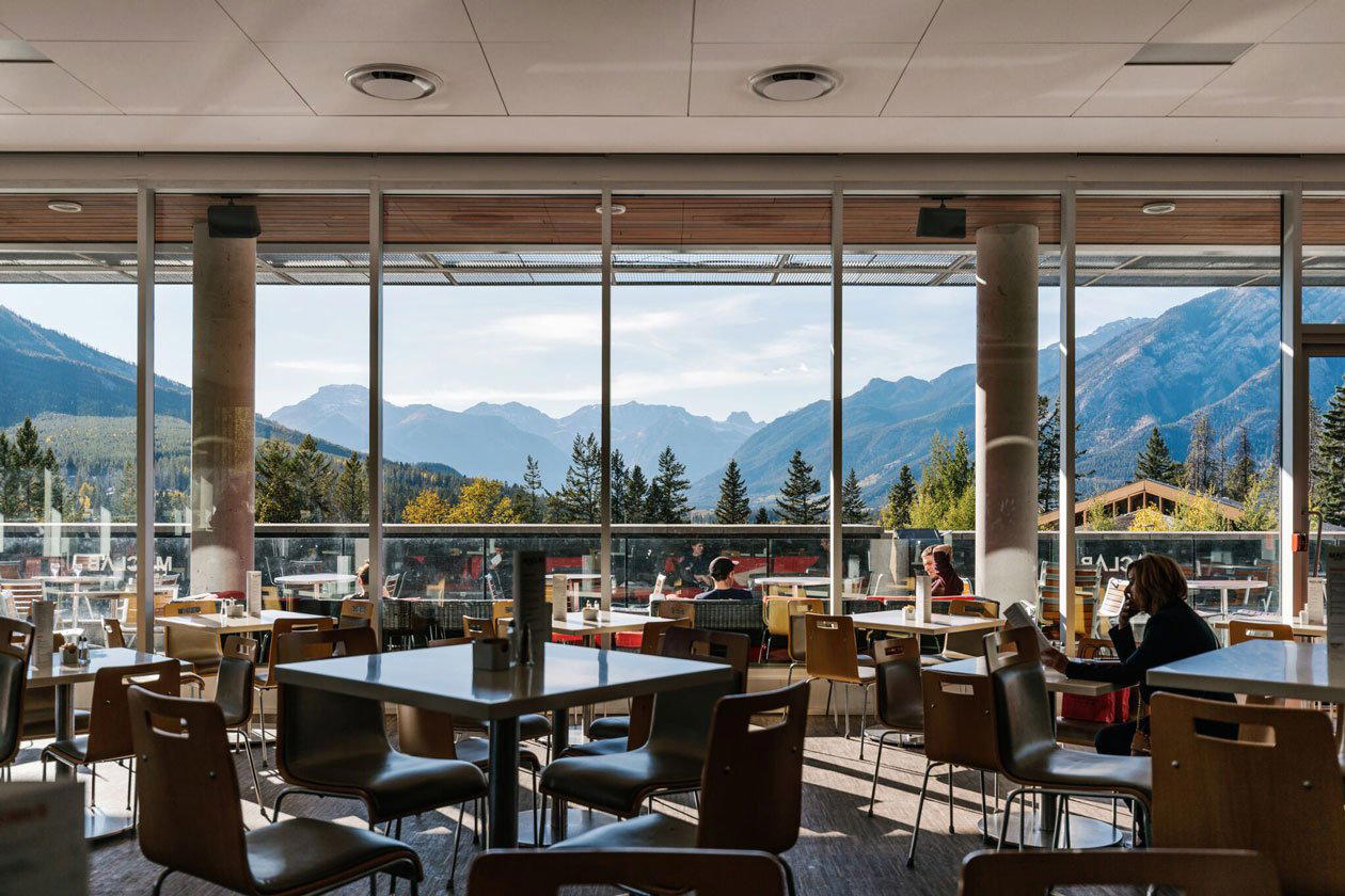 Maclab Bistro restaurant in Banff, Canada