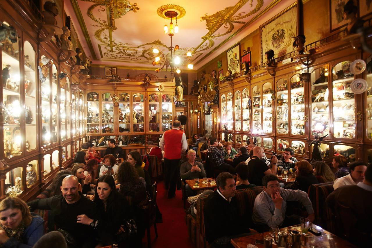 Pavilhão Chinês restaurant in Lisbon, Portugal