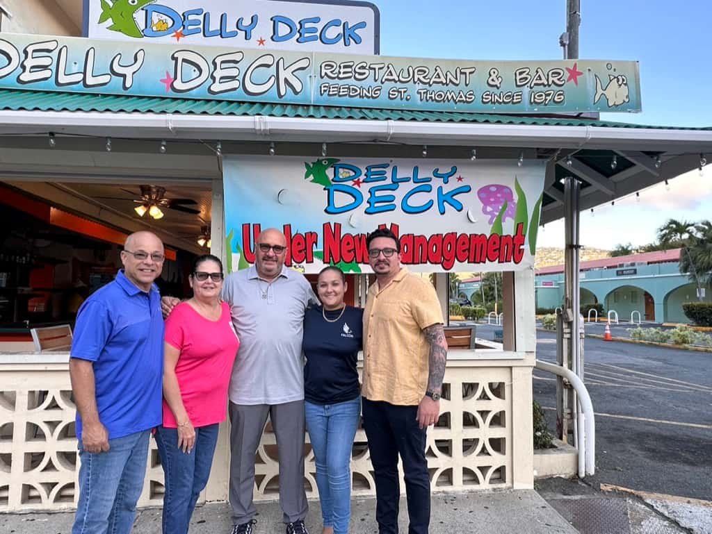 The Delly Deck, Restaurant in Charlotte Amalie East
