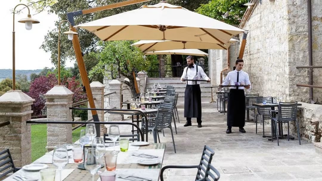 Al Fresco Restaurant, Volterra, Italy