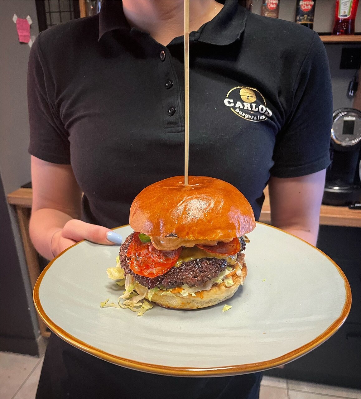 Carlos Burger&Lunch restaurant in Katowice, Poland