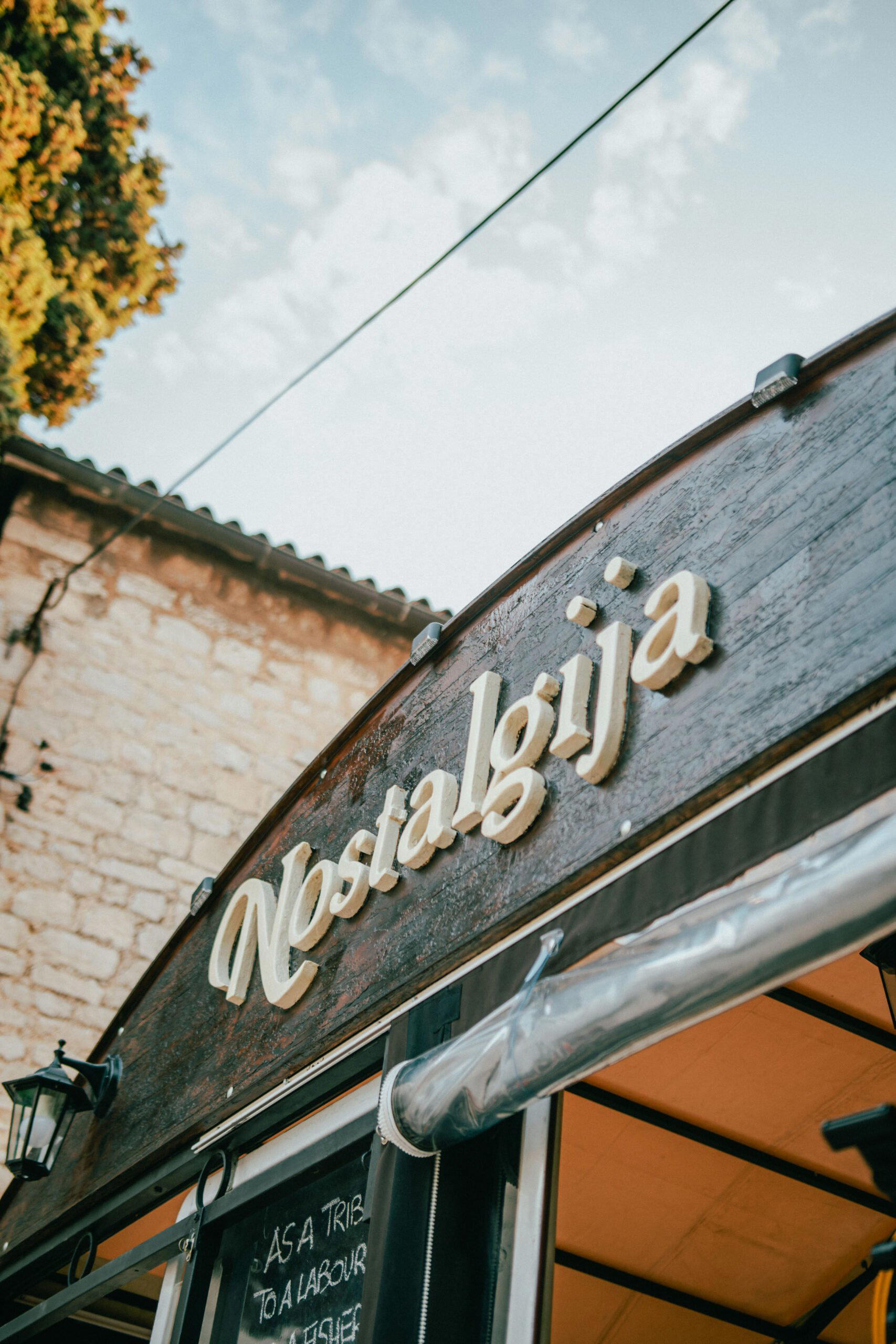 Nostalgija restaurant in Sibenik, Croatia