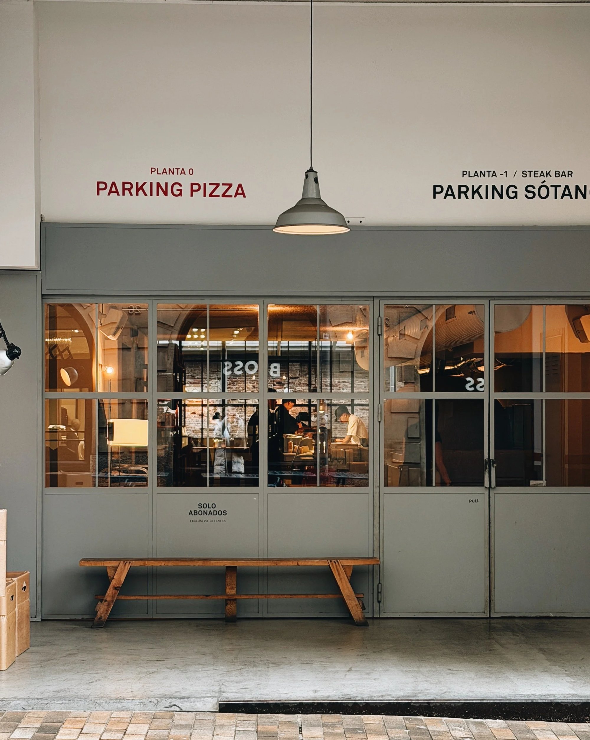 Parking Sótano, Restaurant in Barcelona