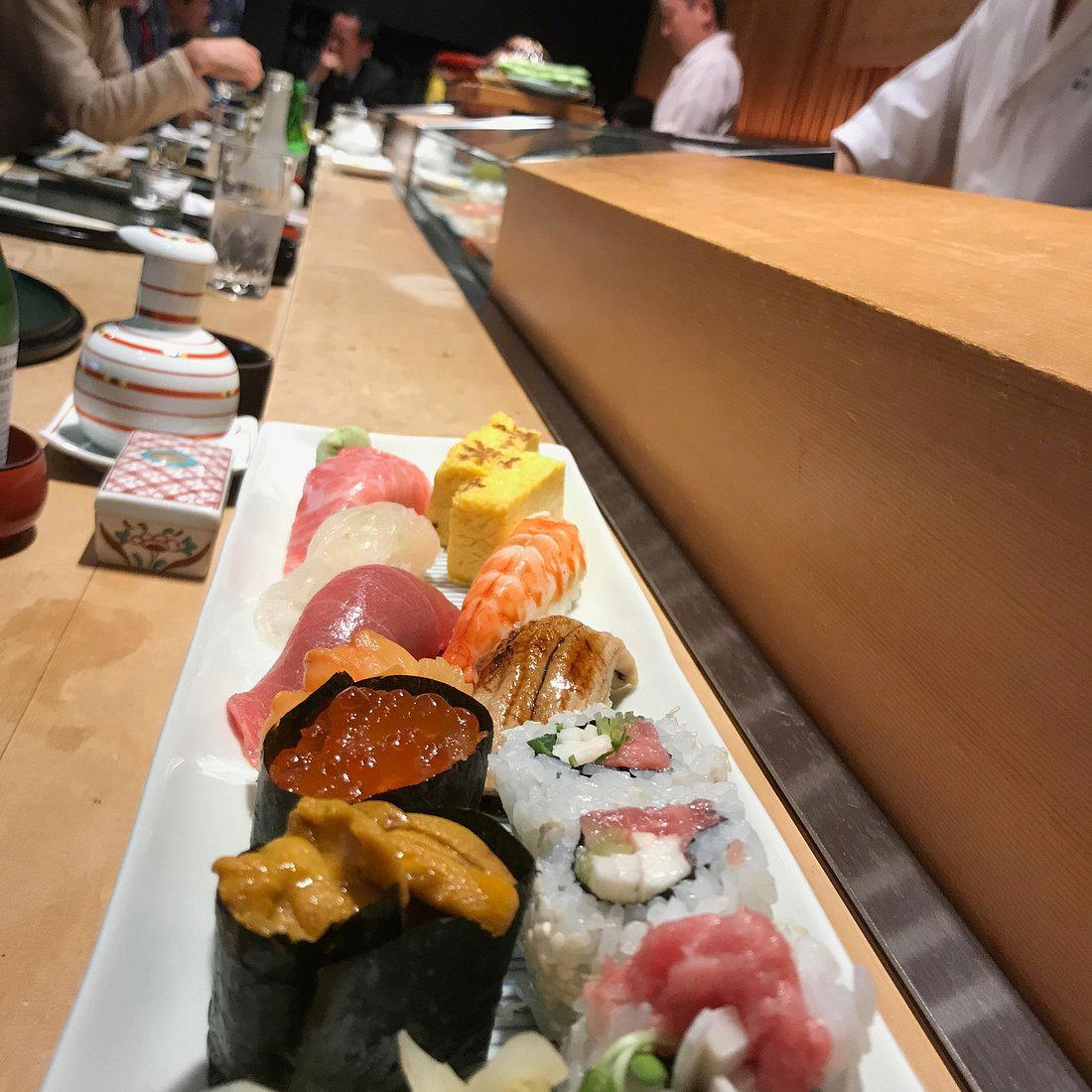 Sushi Izumi restaurant in Tokyo, Japan
