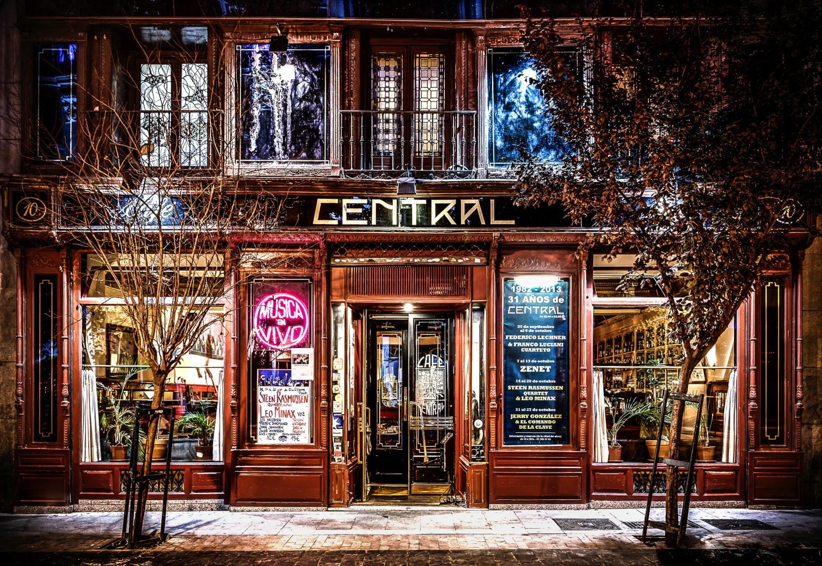 Café Central, Madrid, Spain