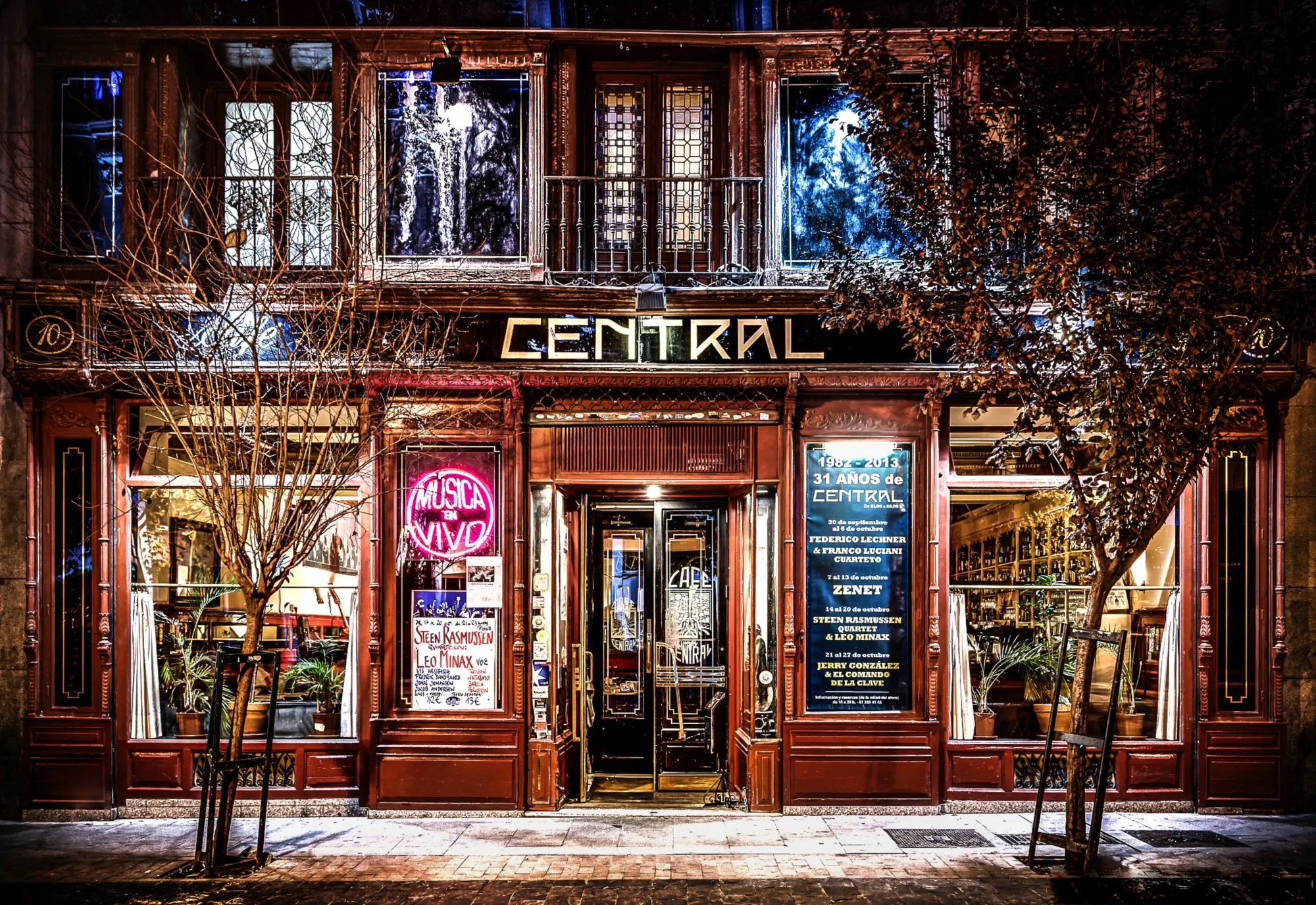 Café Central, Madrid, Spain