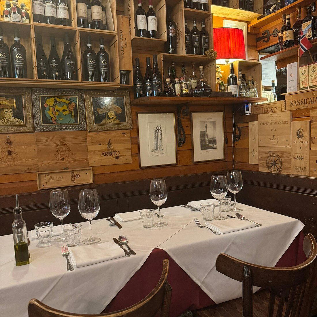 Al Boccon Divino restaurant in London, United Kingdom