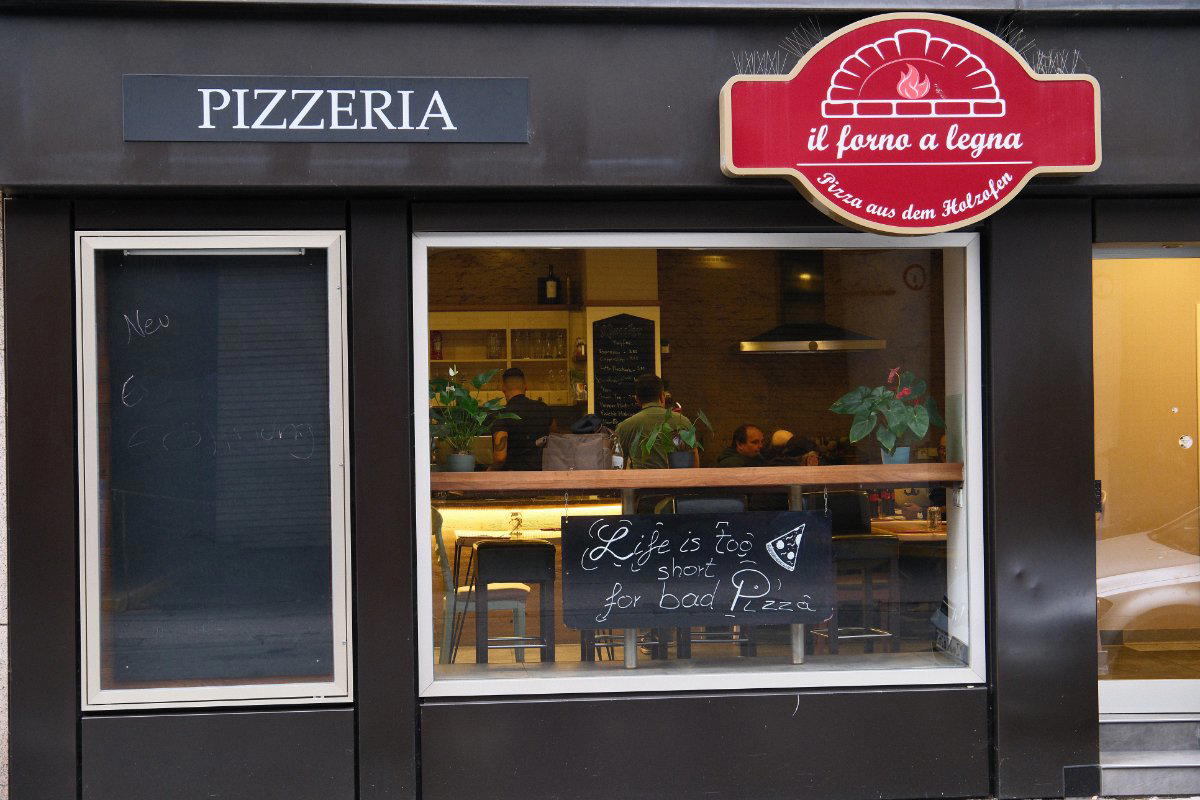 Il Forno a Legna restaurant in Mainz, Germany