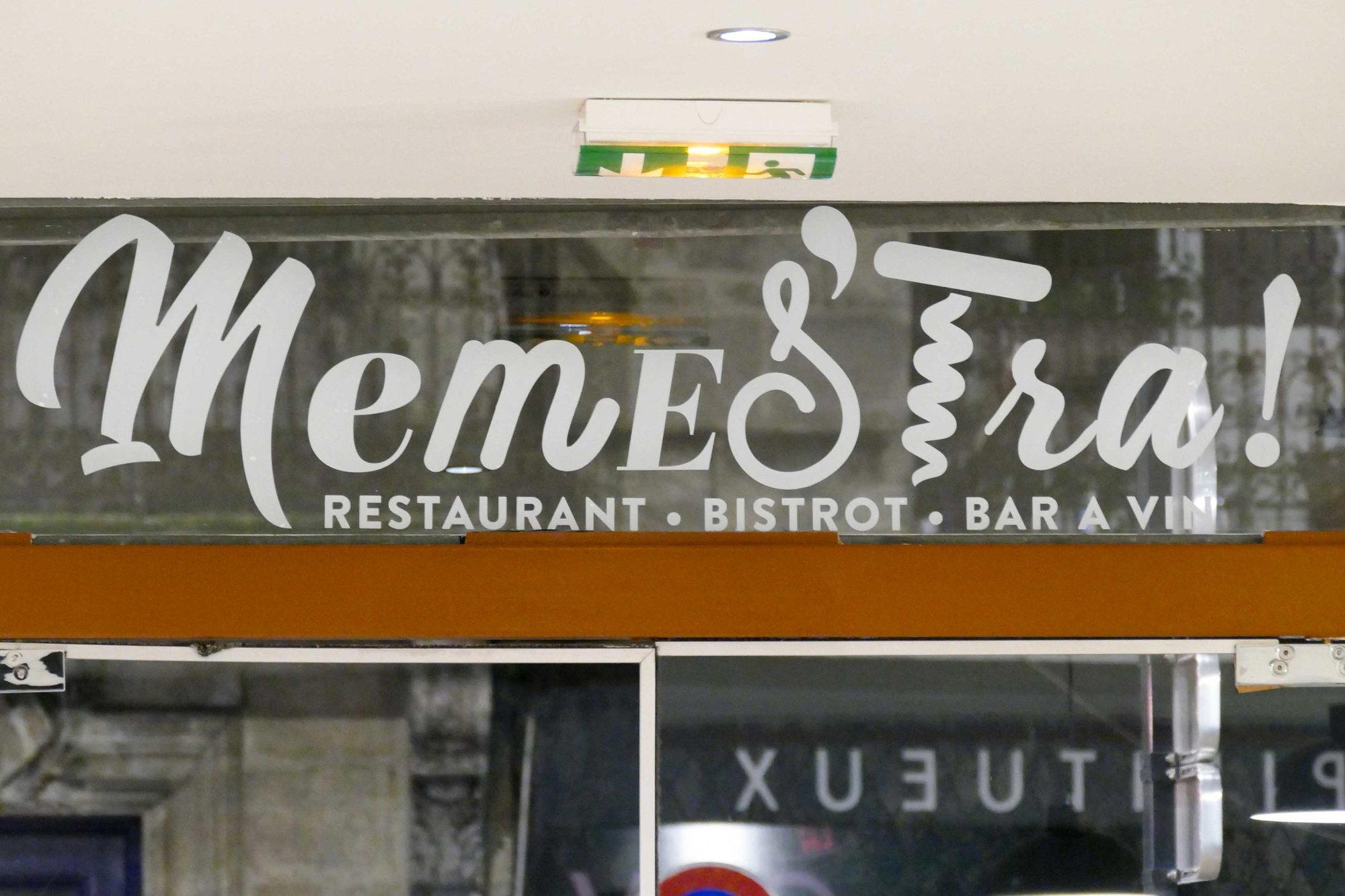 Memes'tra restaurant in Bordeaux, France