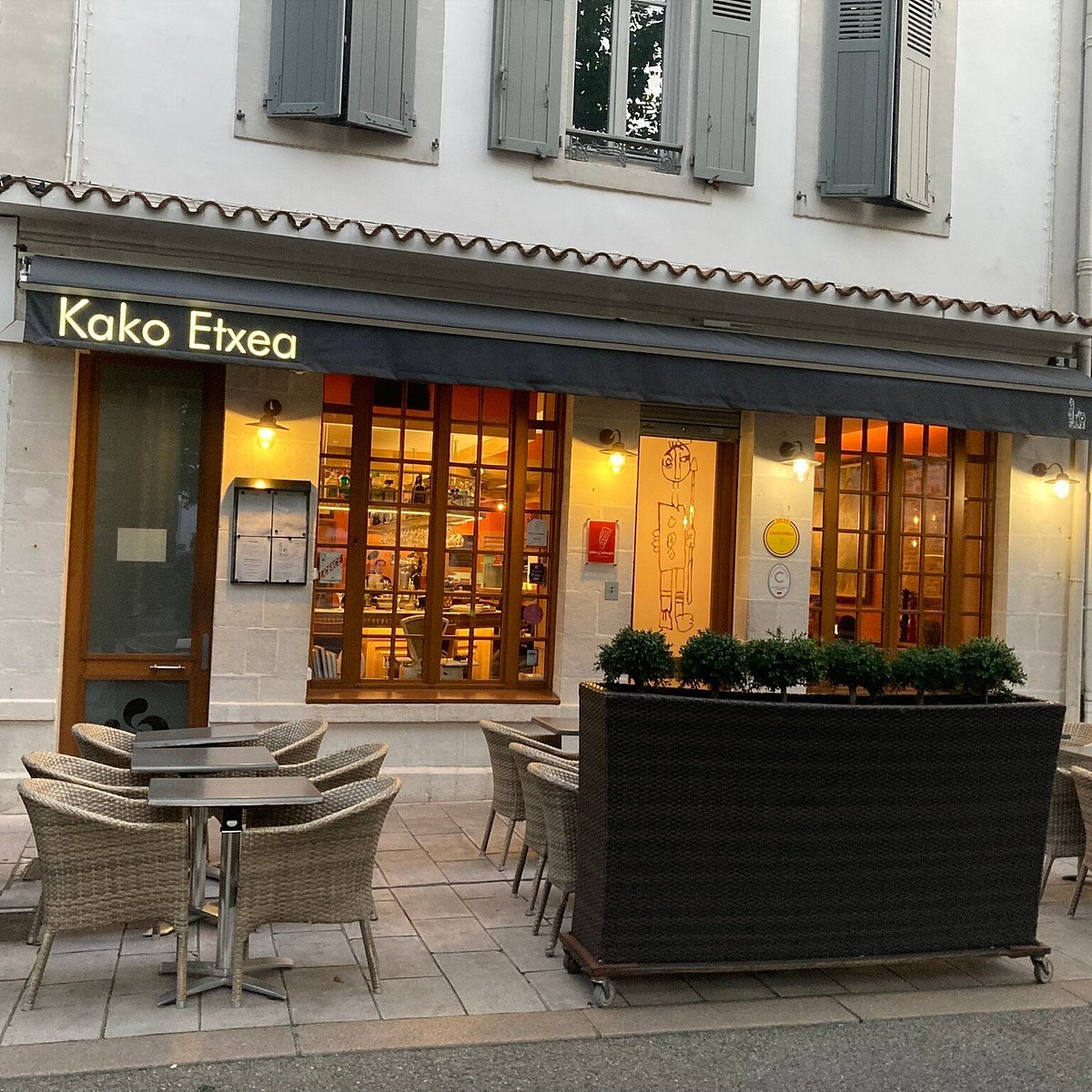 Kako Etxea restaurant in Saint-Jean-de-Luz, France