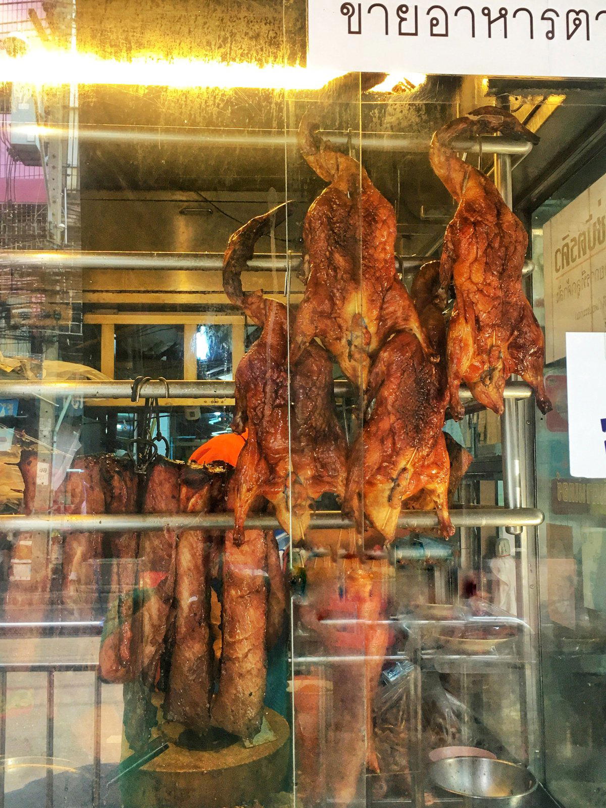 Prachak Roasted Duck restaurant in Bangkok, Thailand