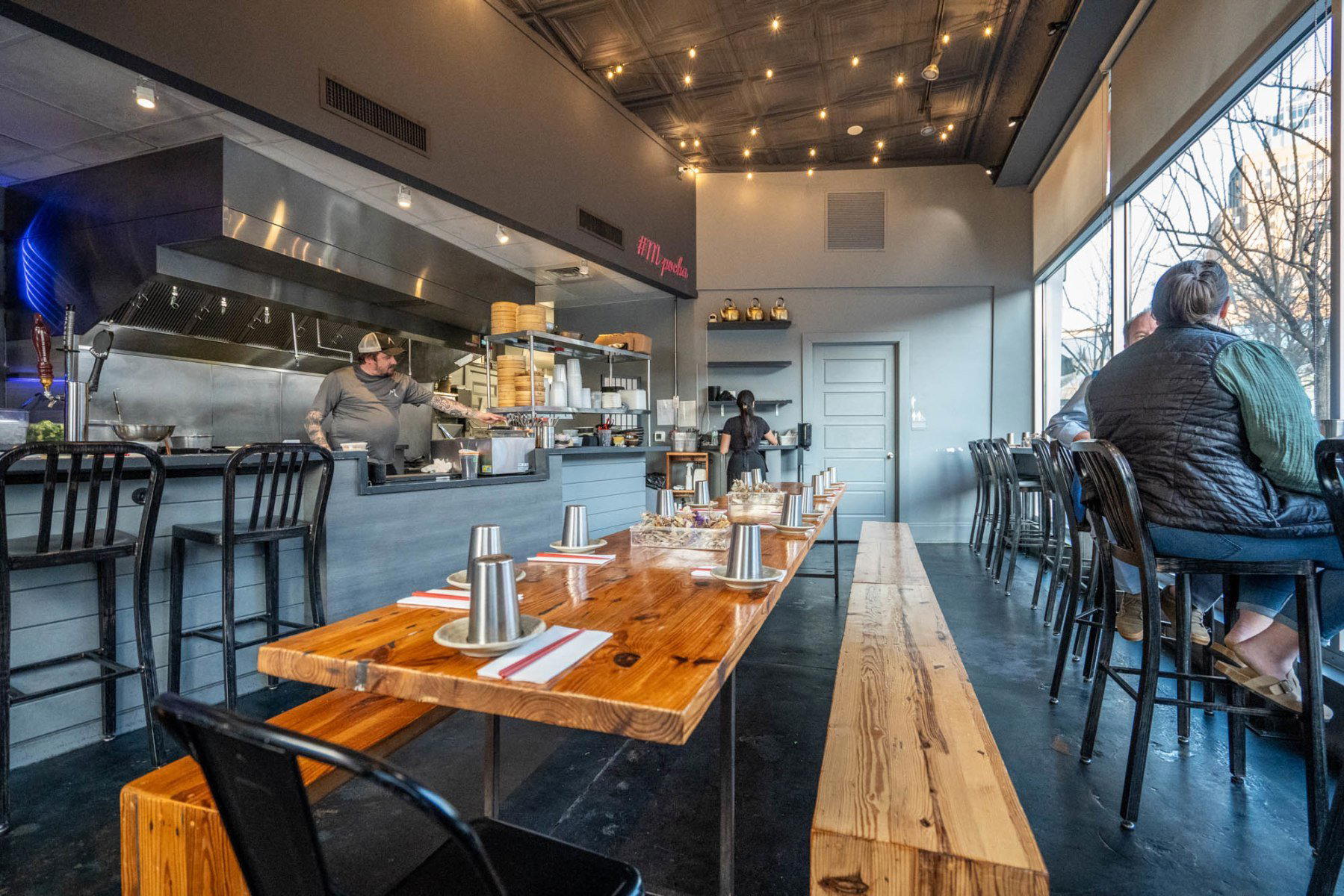 M Pocha restaurant in Durham, United States