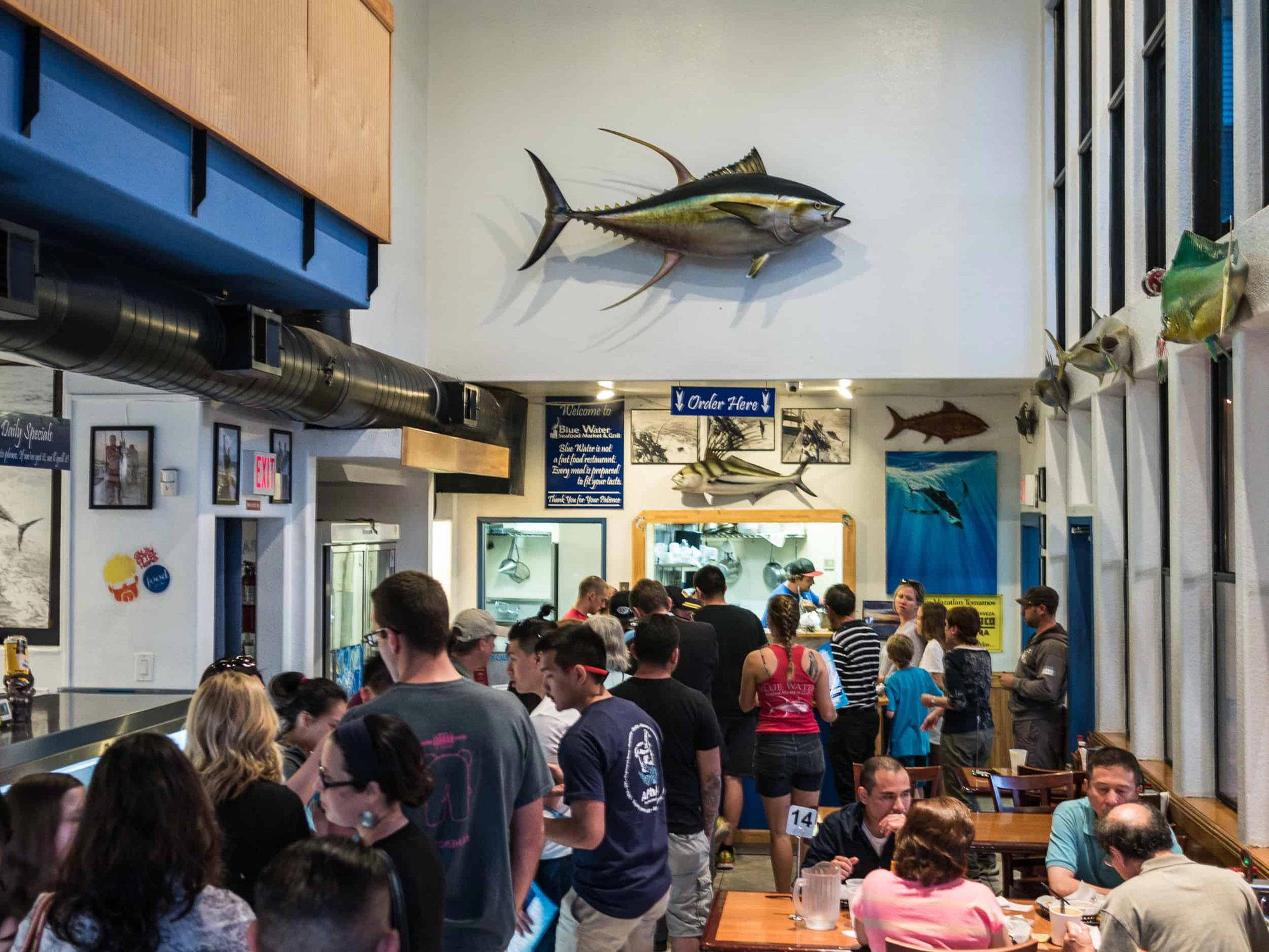 Blue Water Seafood Market and Grill restaurant in San Diego, United States