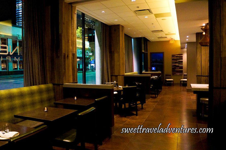 ONE18 EMPIRE restaurant in Calgary, Canada