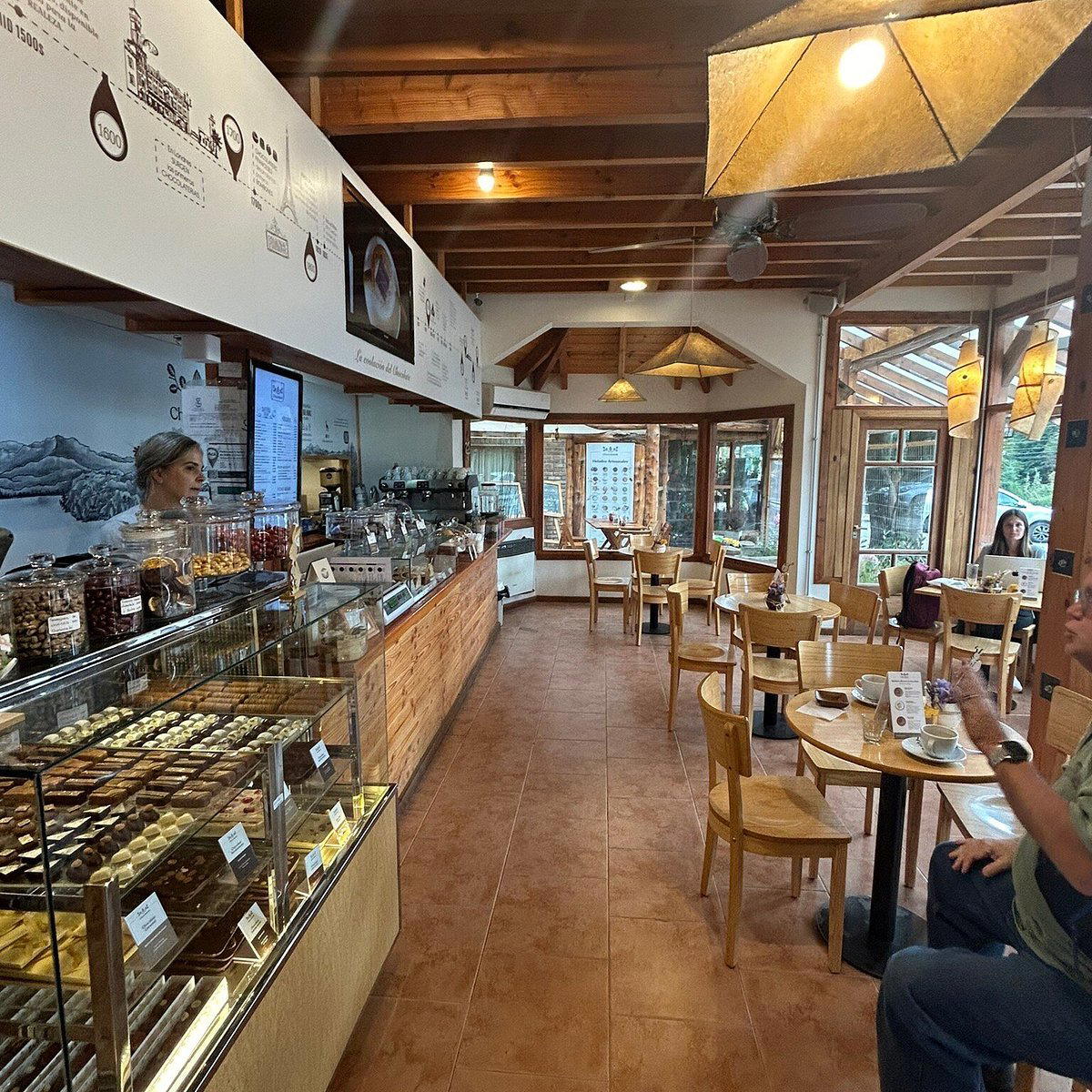 Chocolaterie restaurant in Tbilisi, Georgia