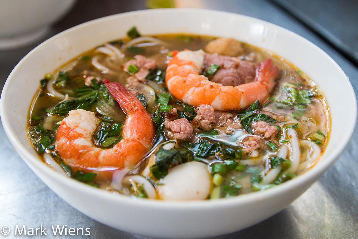 Lunch Lady restaurant in Ho Chi Minh City, Vietnam