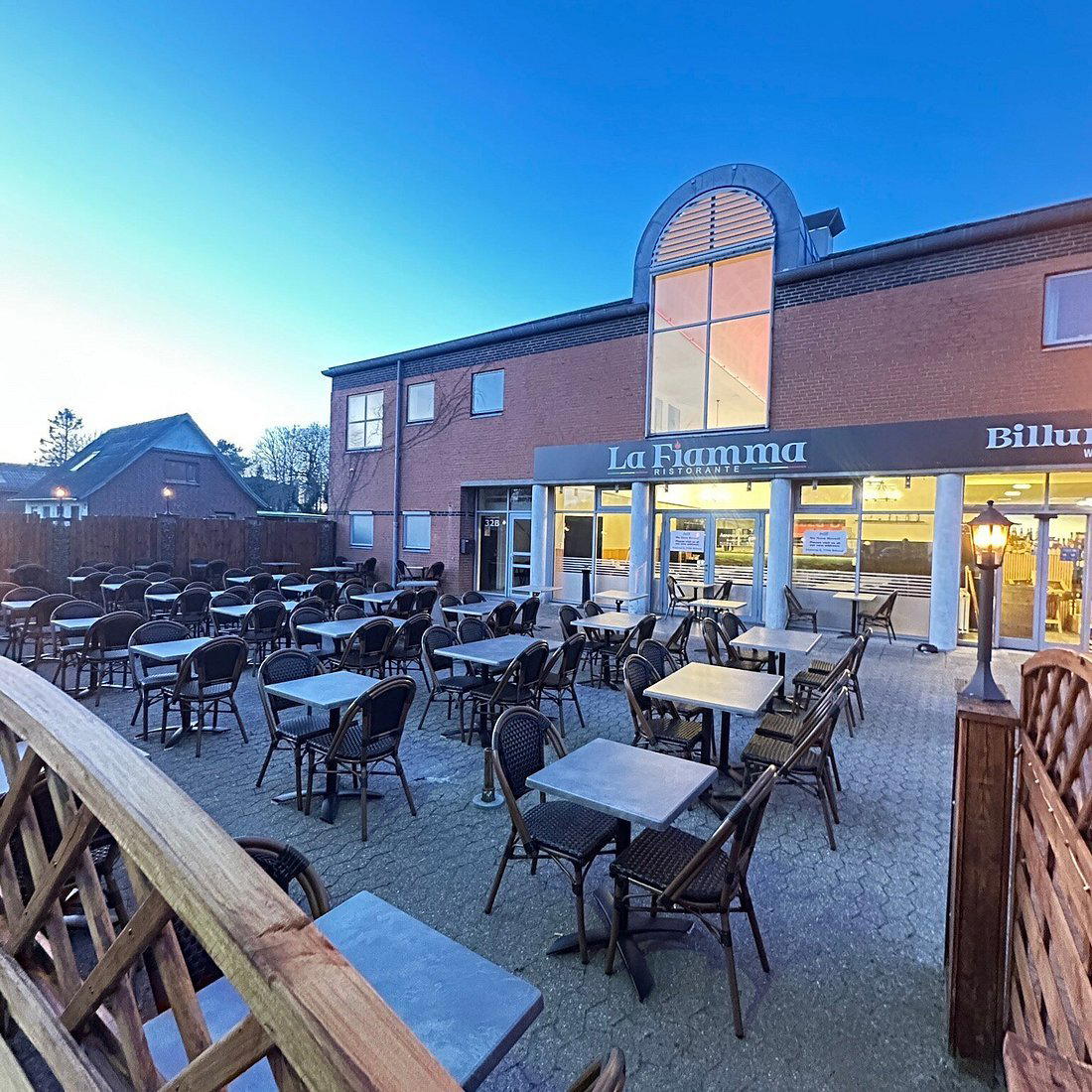La Fiamma Ristorante restaurant in Billund, Denmark
