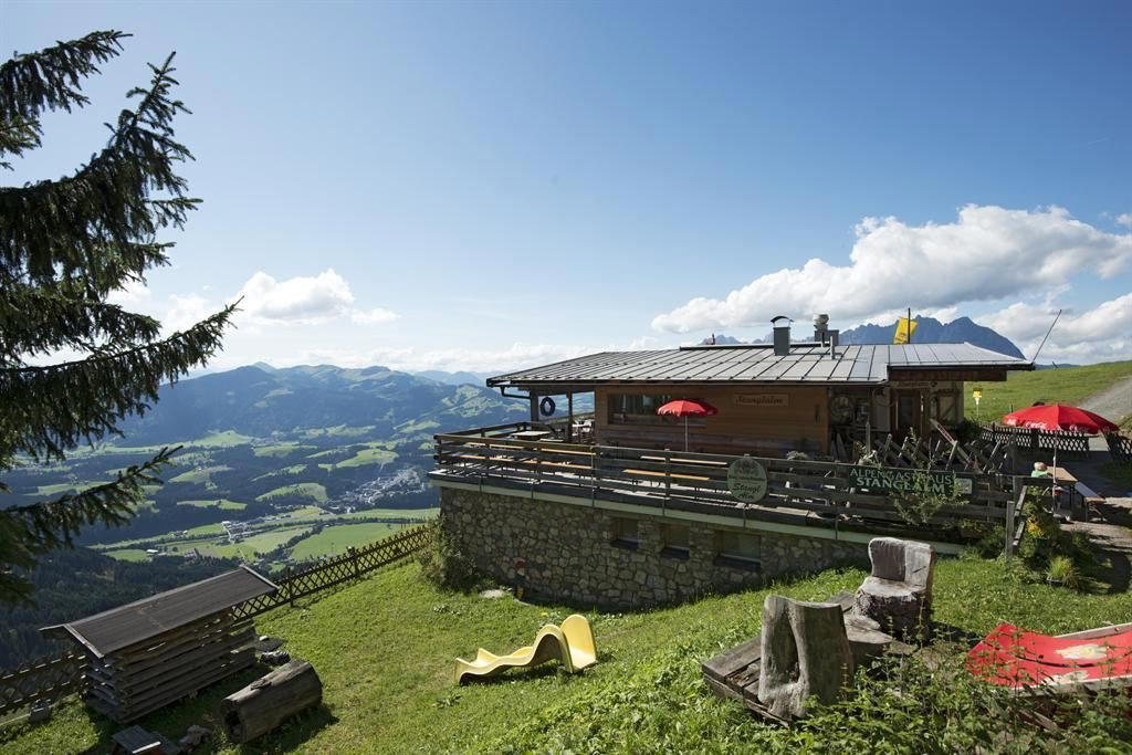 Stanglalm restaurant in Oberndorf In Tirol, Austria