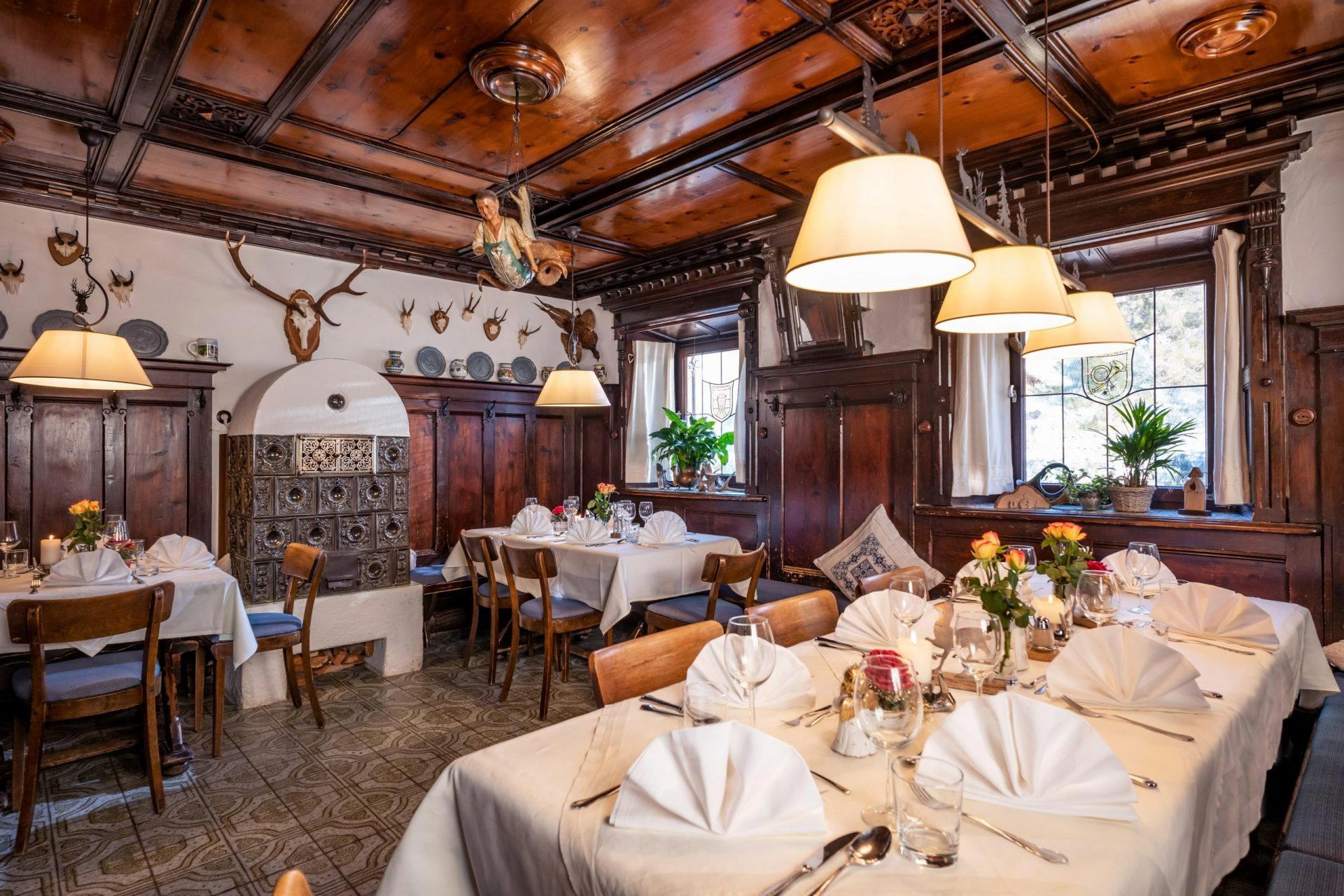 Fischerwirt restaurant in Walchsee, Austria
