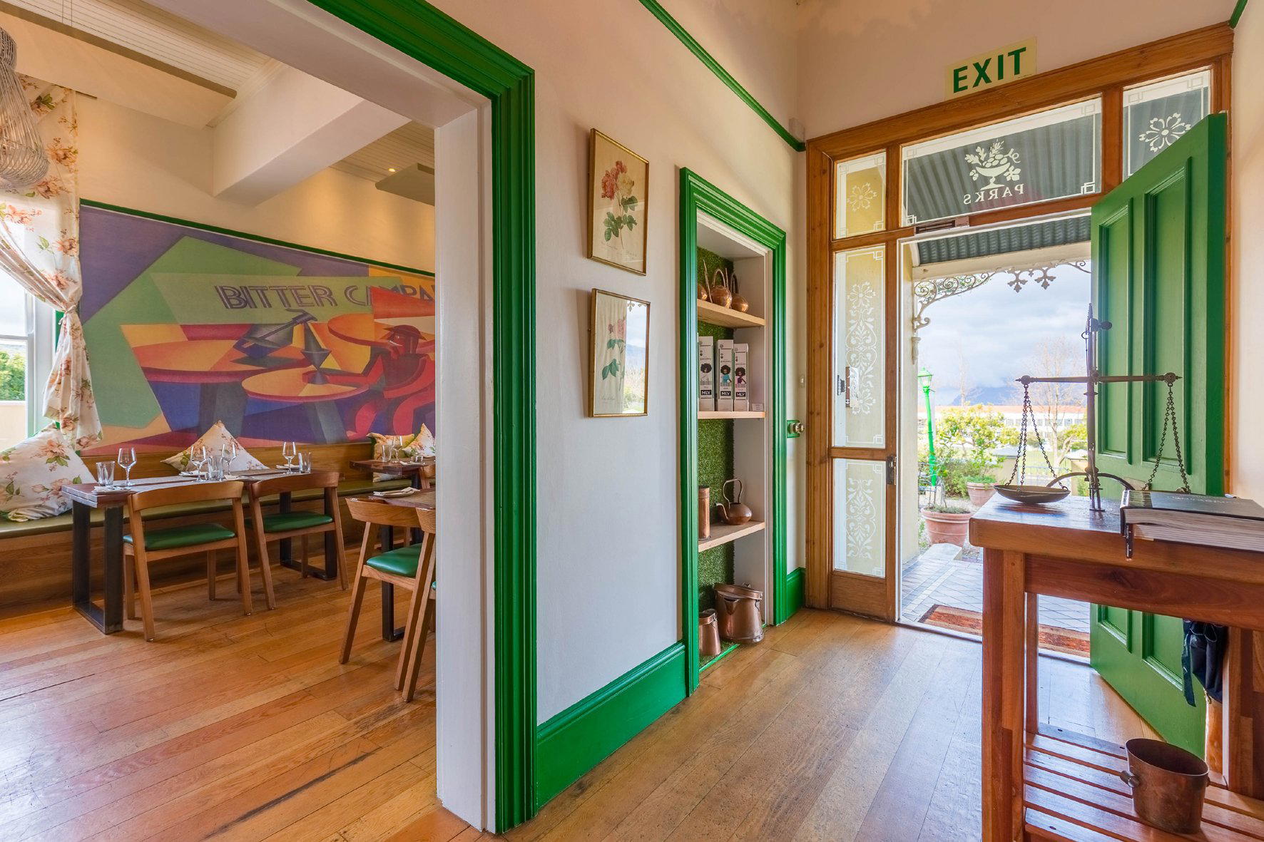 95 at Parks restaurant in Cape Town, South Africa