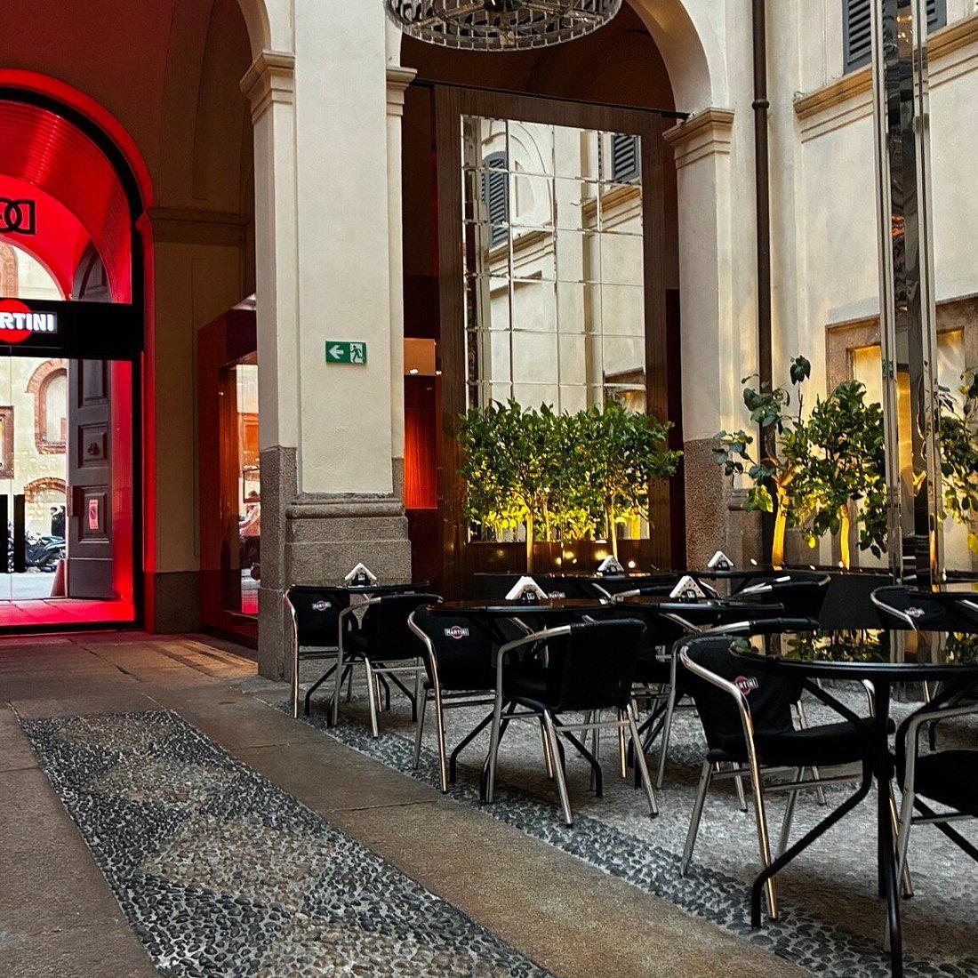 DG Martini restaurant in Milan, Italy