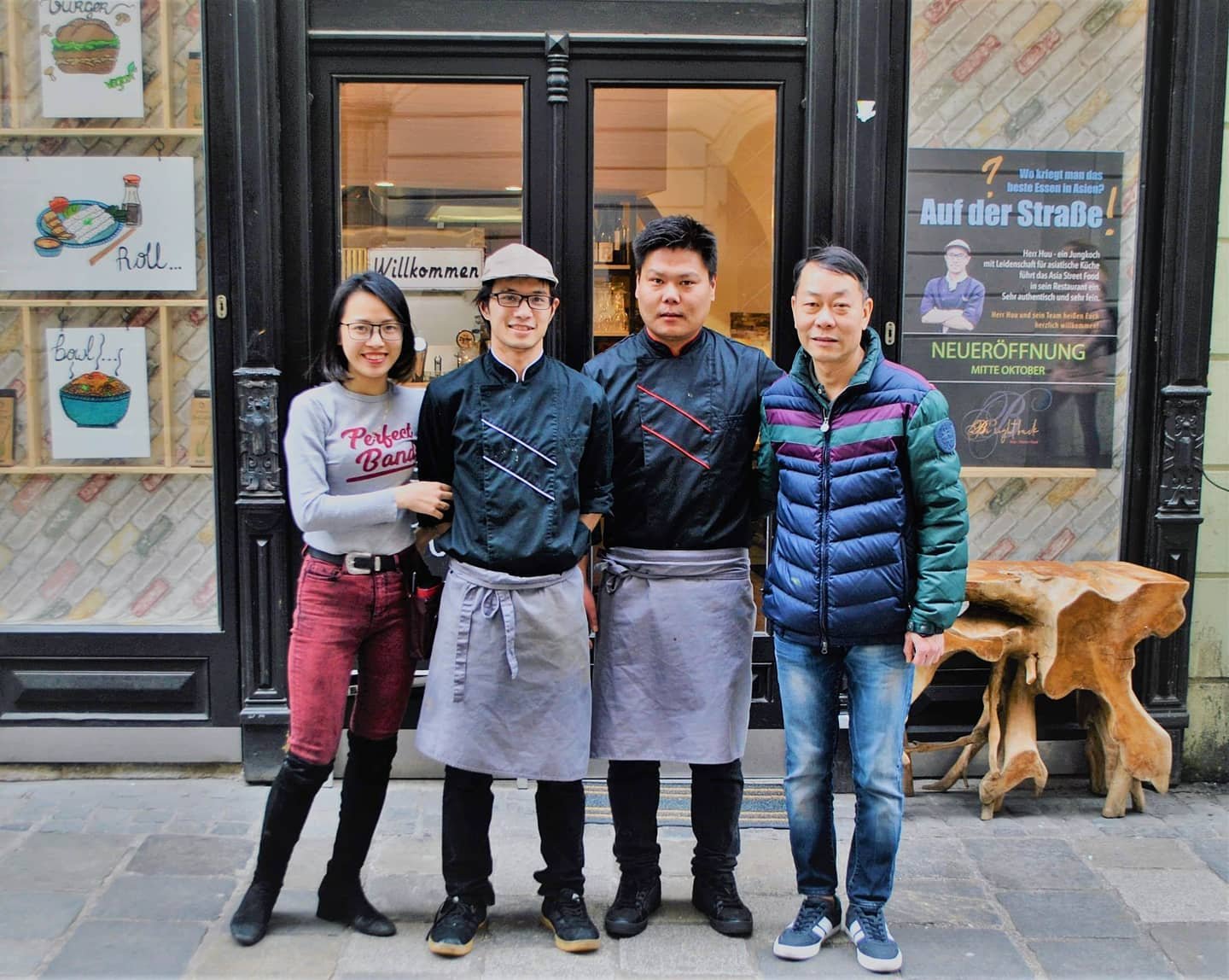 Be right back restaurant in Linz, Austria