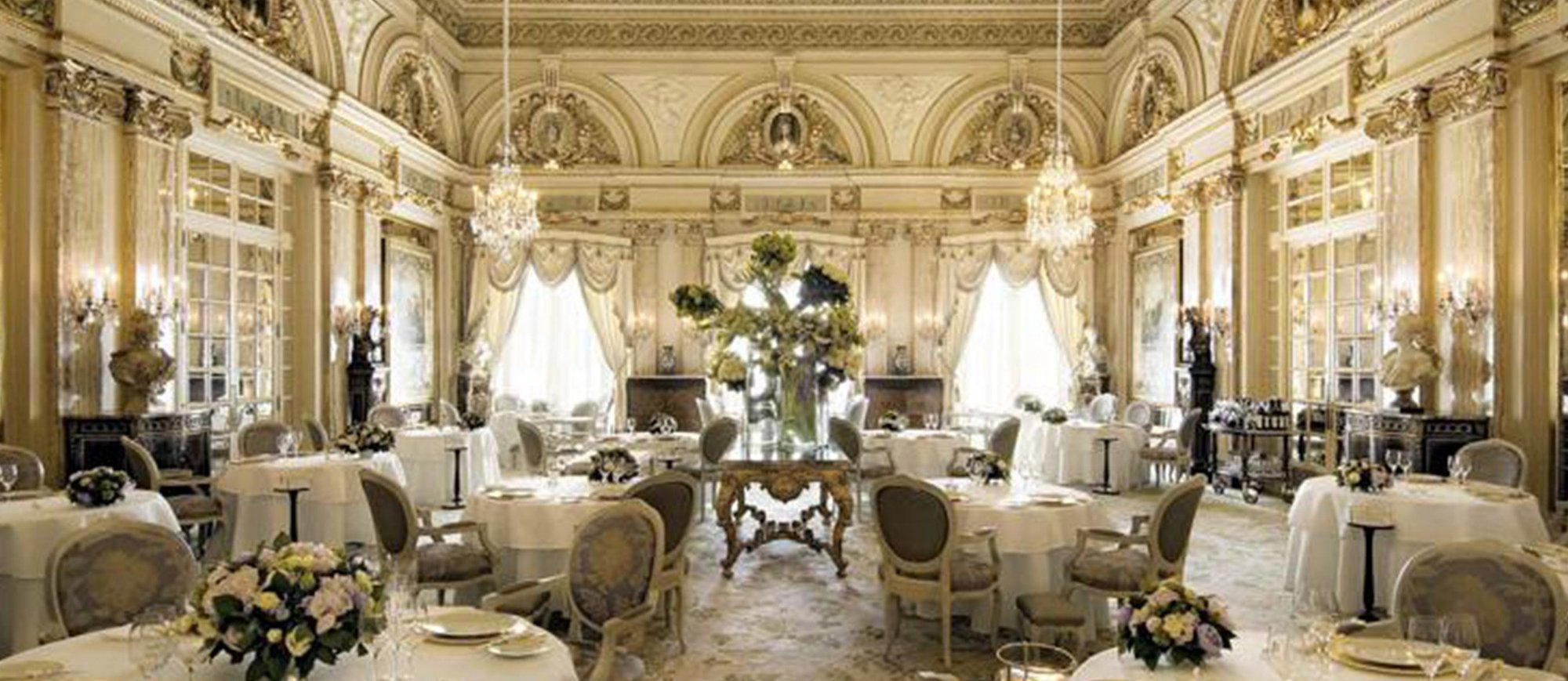 Alain Ducasse- Louis XV restaurant in Monte Carlo, France