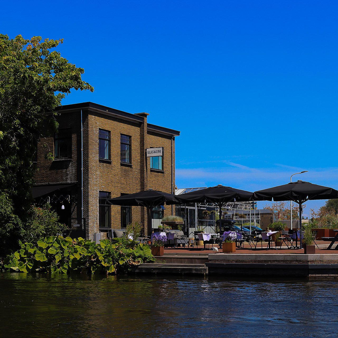 Glaswerk restaurant in The Hague, Netherlands