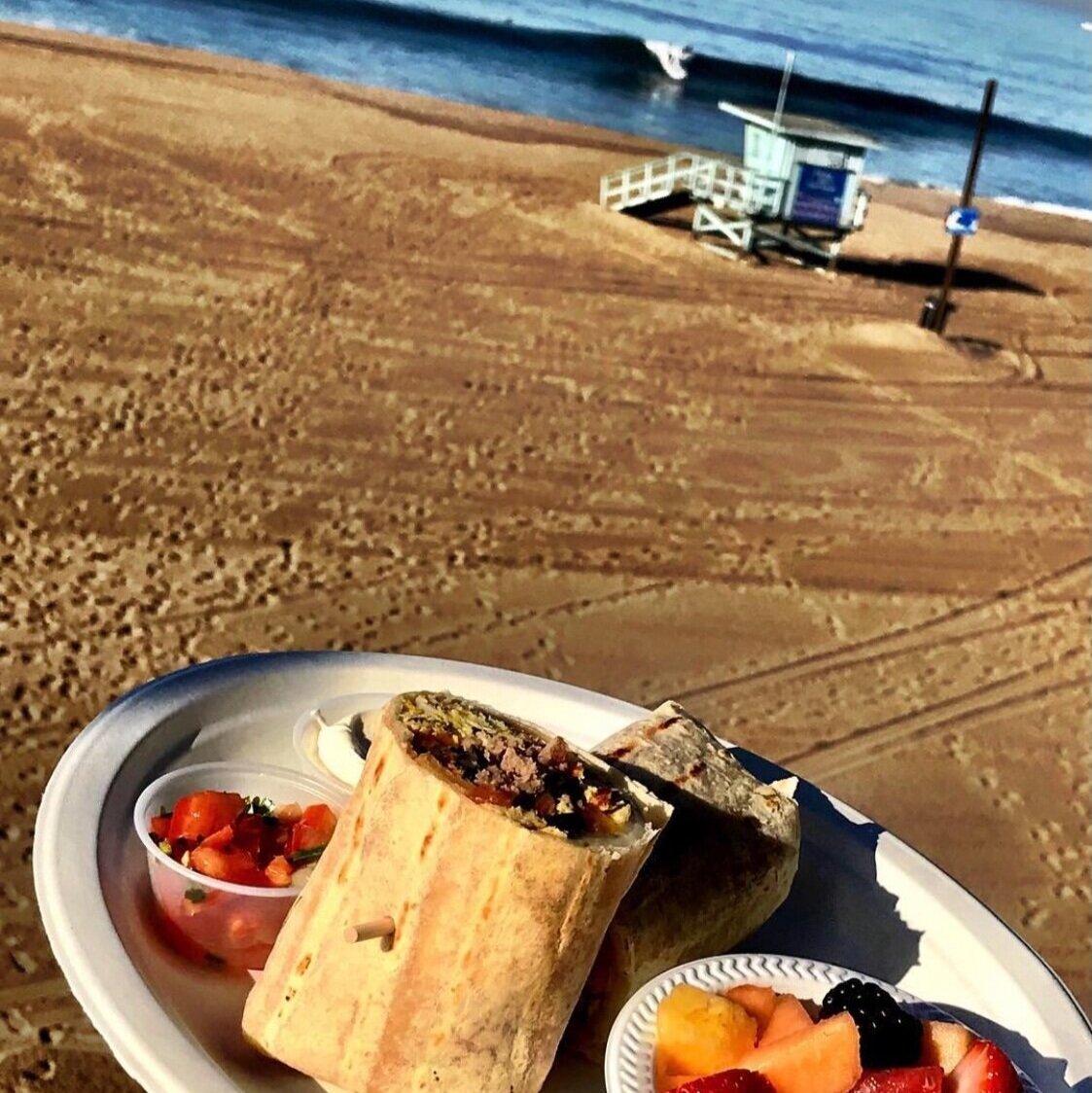 El Segundo Beach Cafe restaurant in Playa Del Rey, United States