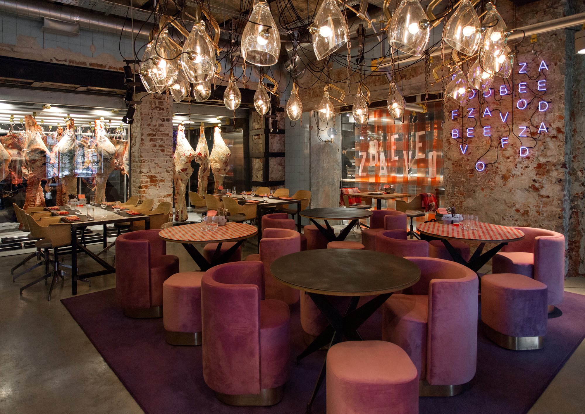 BeefZavod restaurant in Saint Petersburg, Russia