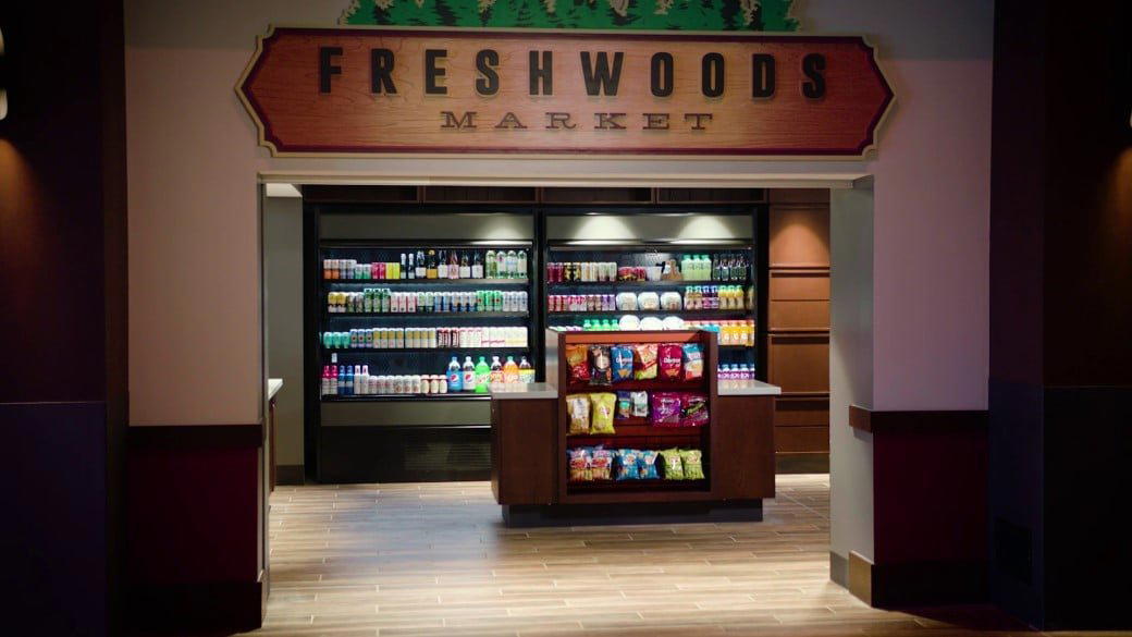 Freshwoods Market restaurant in Grand Mound