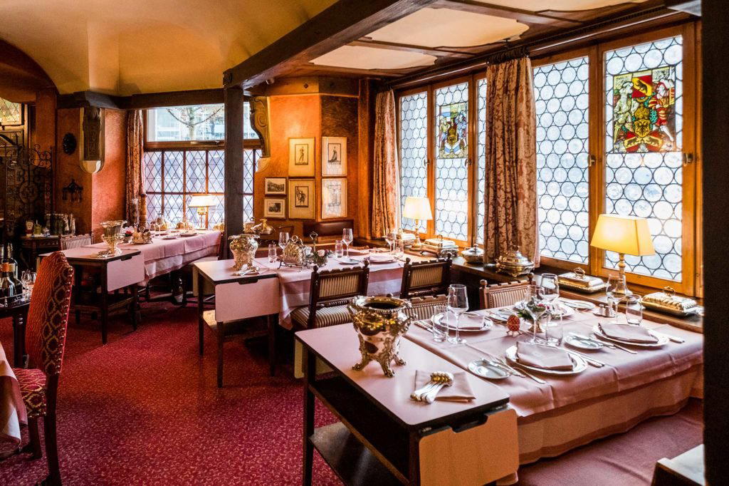 Old Swiss House restaurant in Lucerne, Switzerland