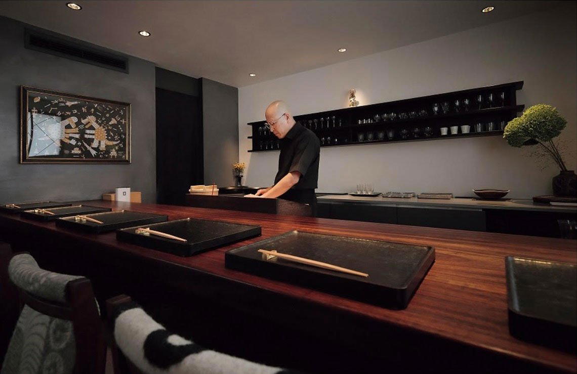 Kyoto Kiu restaurant in Kyoto, Japan