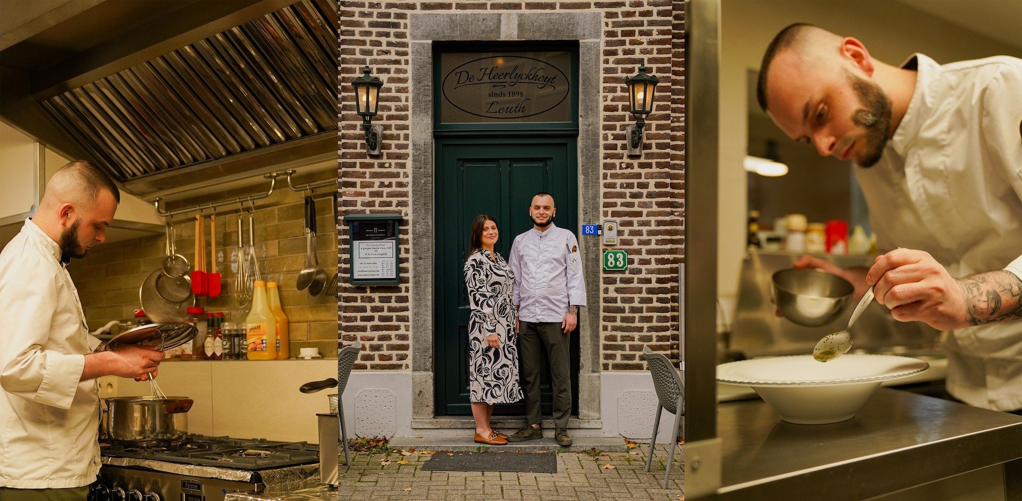 De Heerlyckheyt restaurant in Maasmechelen, Belgium