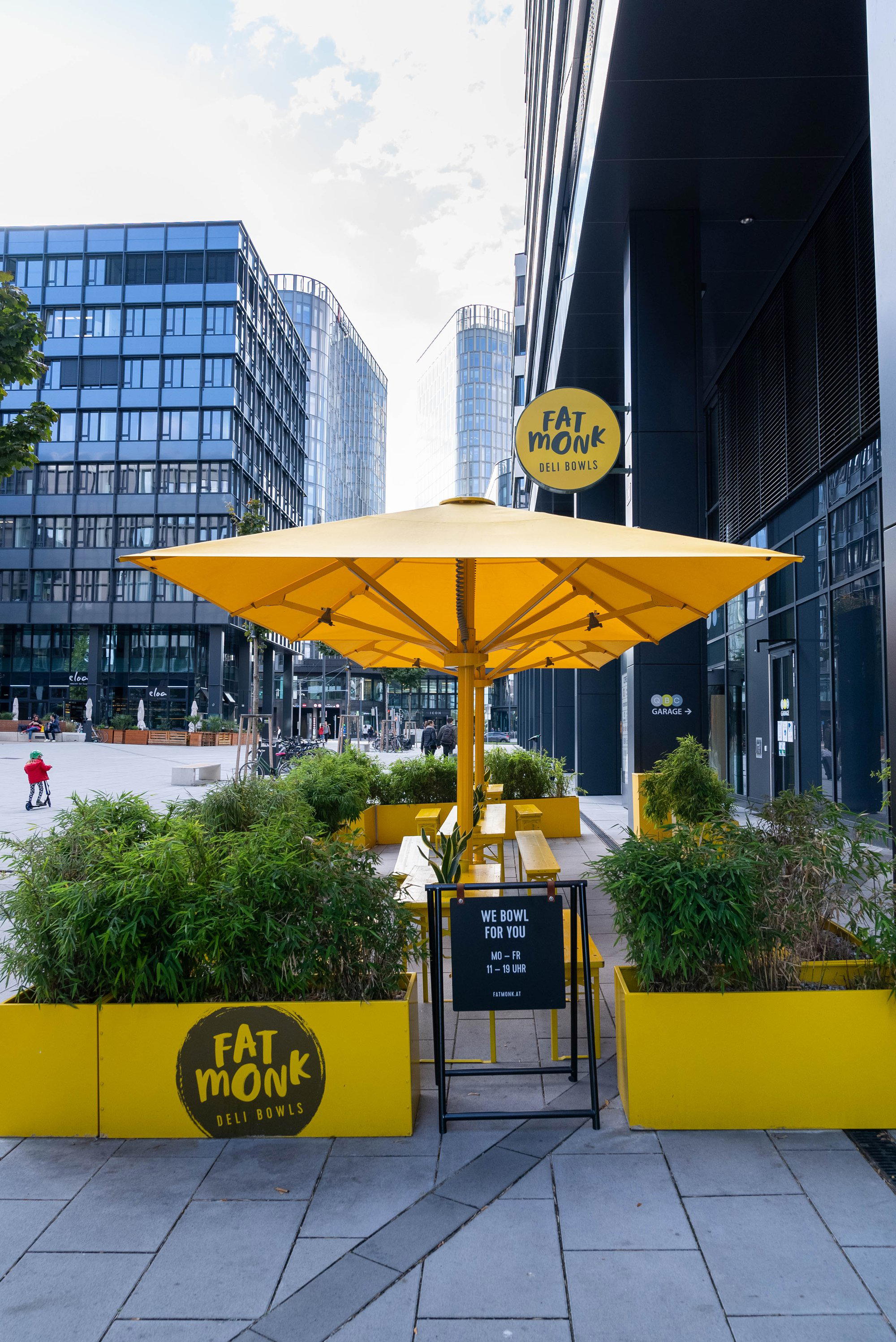 Fat Monk restaurant in Vienna, Austria