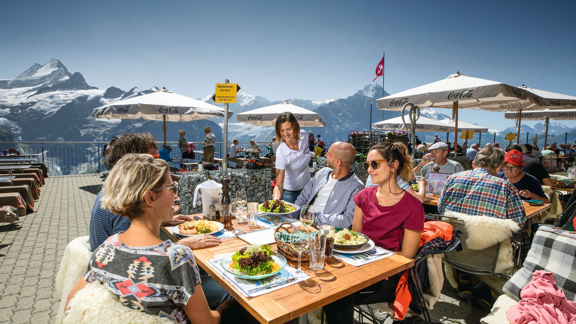 Bergrestaurant First, Grindelwald, Switzerland