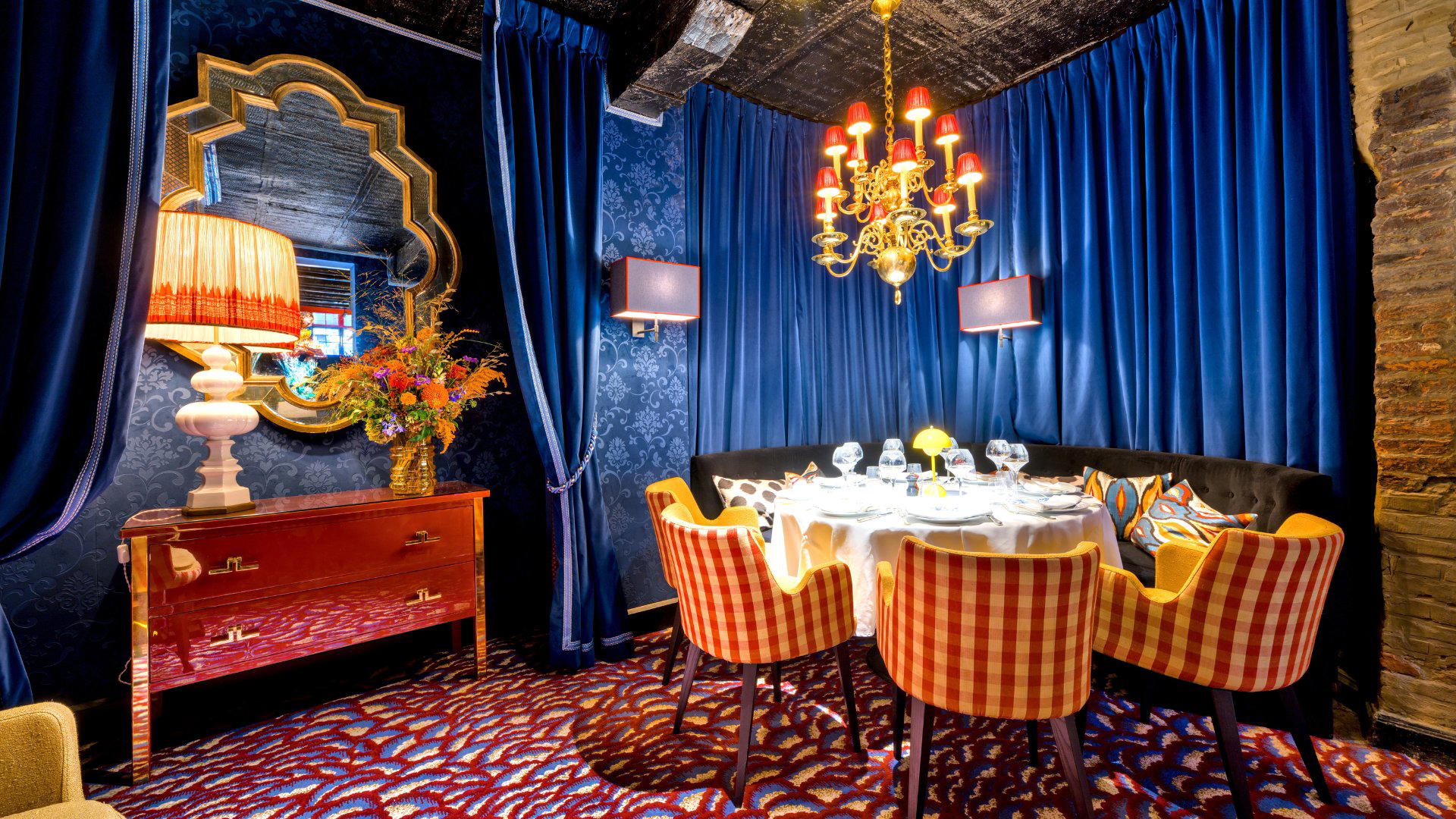 Le Corbier restaurant in Brussels, Belgium