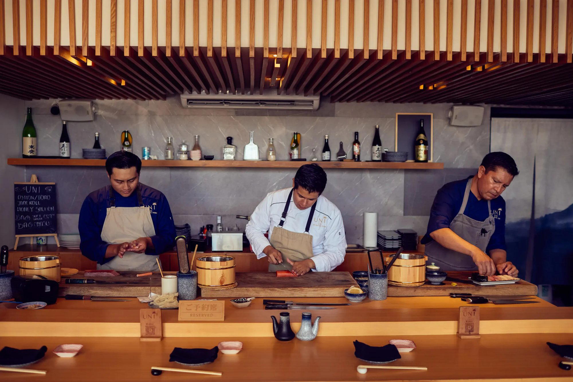 UNI by Batta Sushi restaurant in Mexico City, Mexico