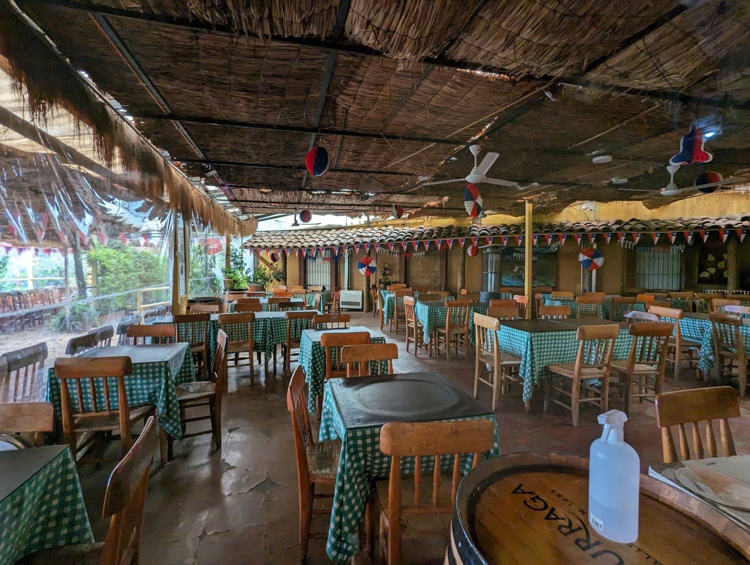 Doña Tina restaurant in Lo Barnechea, Chile