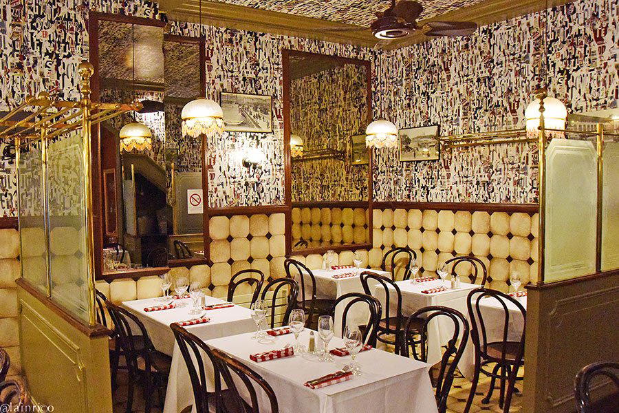 Bouchon Tupin restaurant in Lyon, France