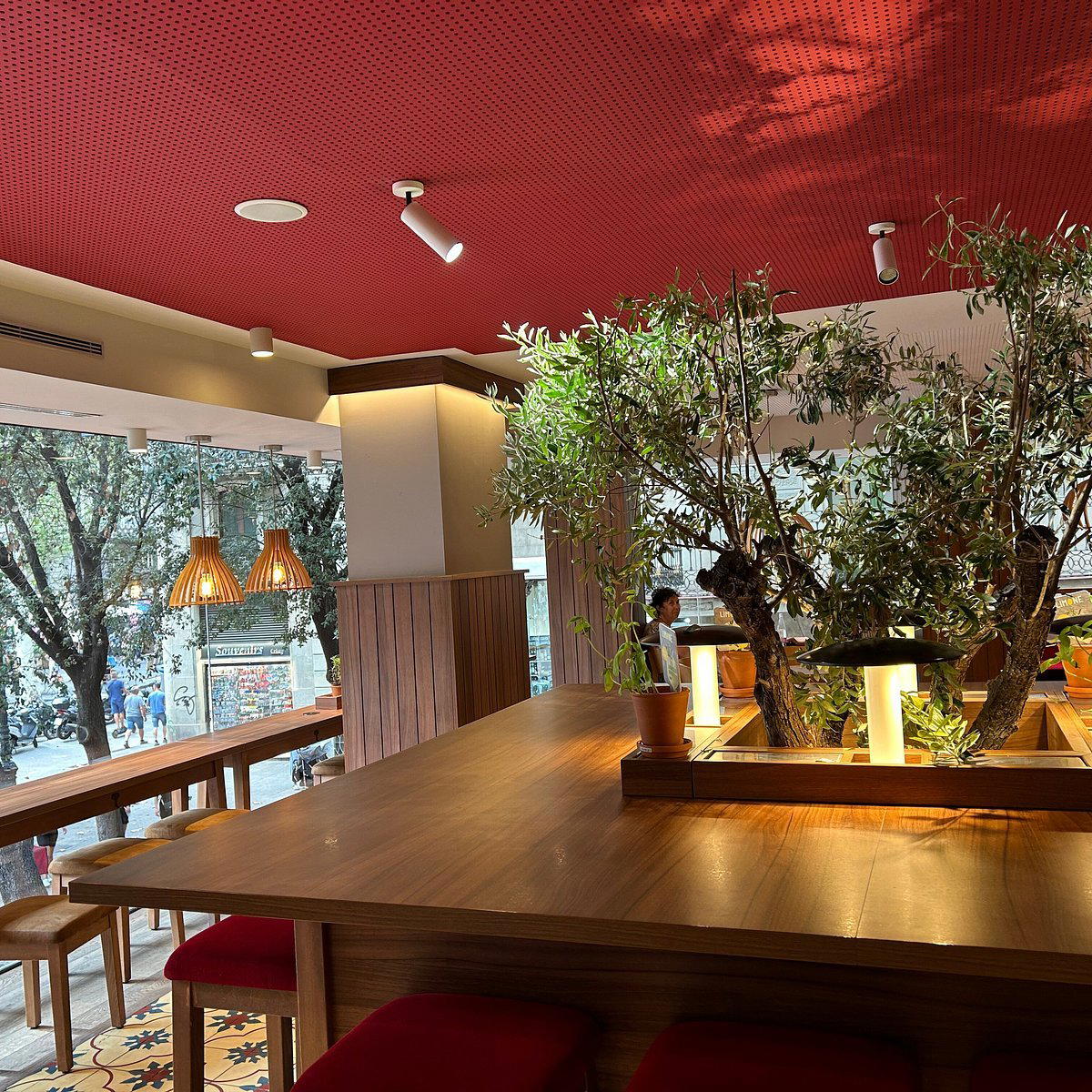 Vapiano Ramblas restaurant in Barcelona, Spain