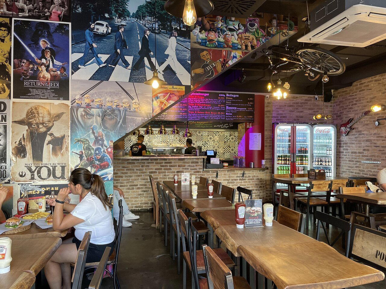 Burger Brothers restaurant in Stuttgart, Germany
