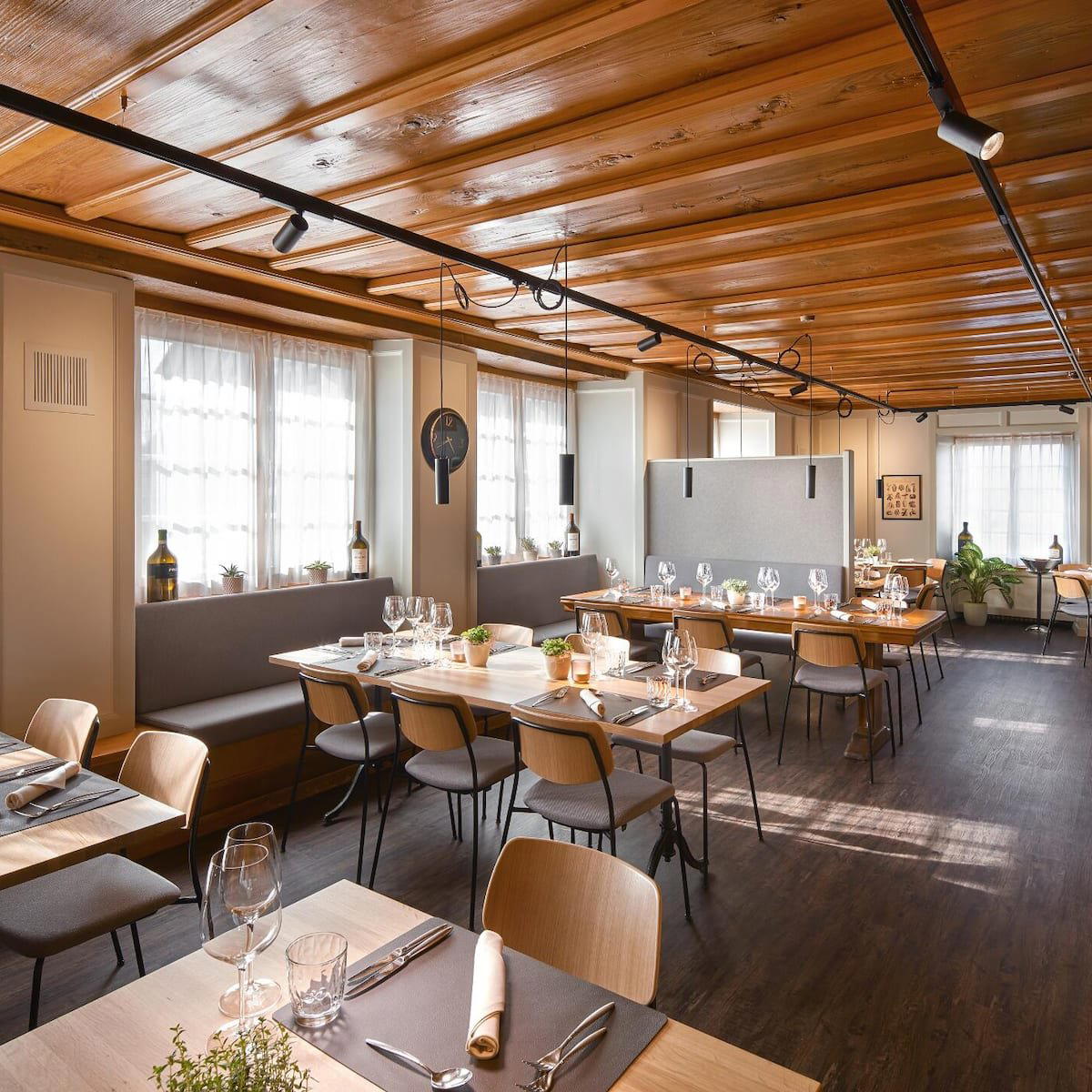 Klostergasthaus Löwen restaurant in St Urban, Switzerland
