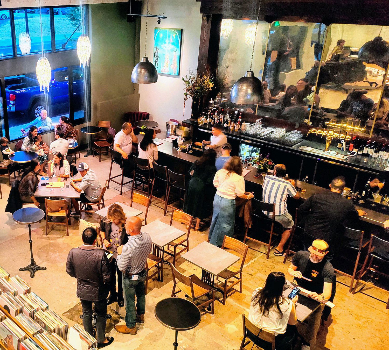 Folklore Records+Drinks+Food, Restaurant in Napa