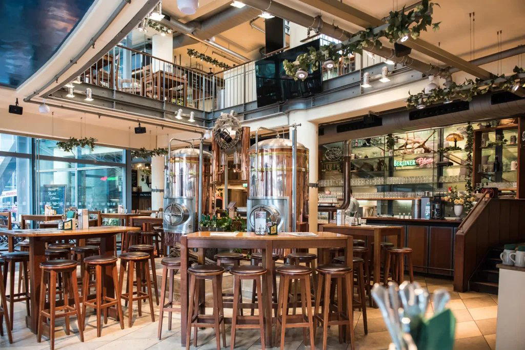 Lindenbräu am Potsdamer Platz restaurant in Berlin, Germany
