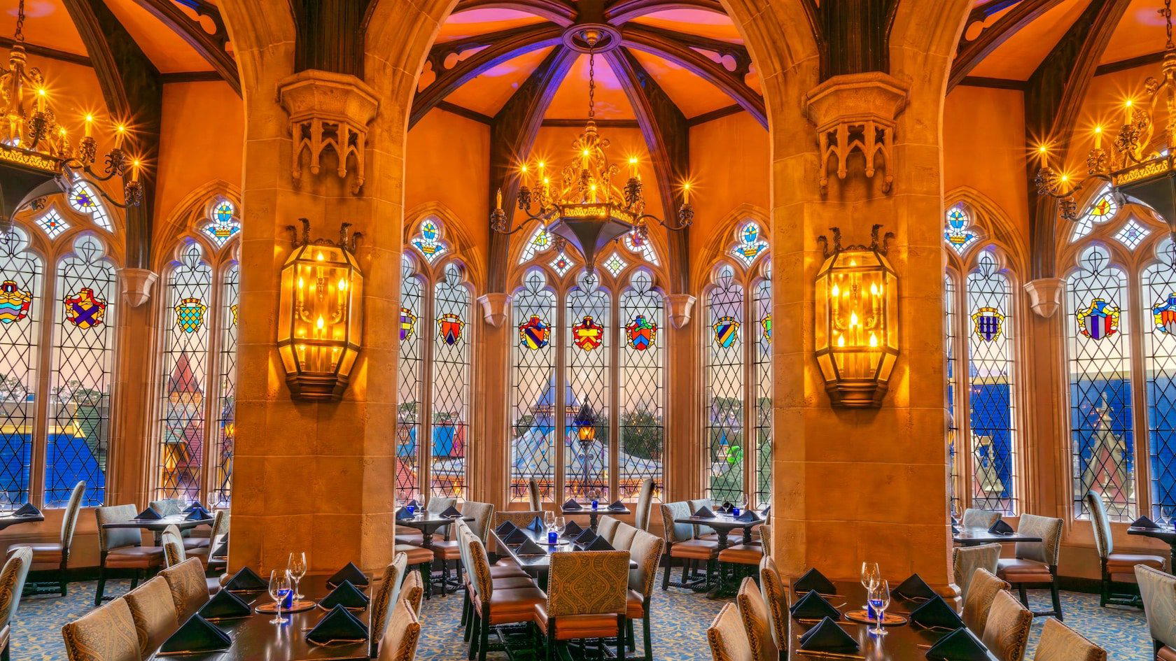 Cinderella's Royal Table restaurant in Orlando, United States