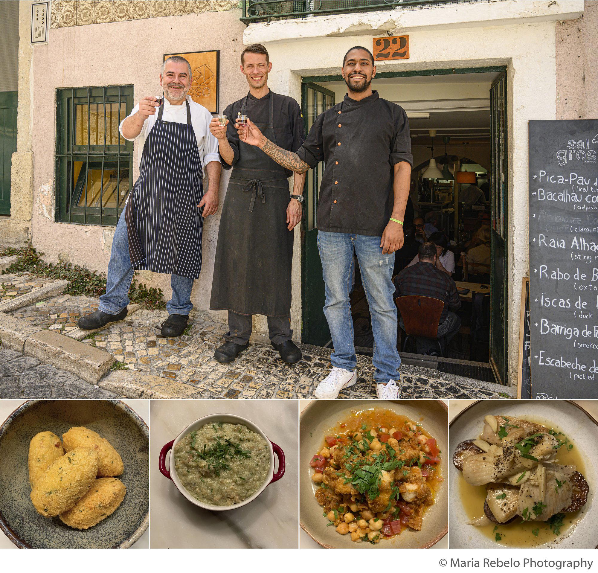 Taberna Sal Grosso restaurant in Lisbon, Portugal
